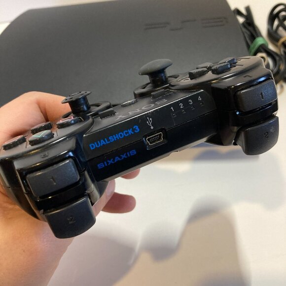 Sony PlayStation 3 PS3 Console Bundle W Controller & Cords Connection Issue - Picture 14 of 16